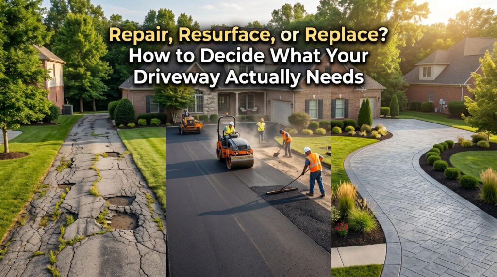 driveway paving needs


