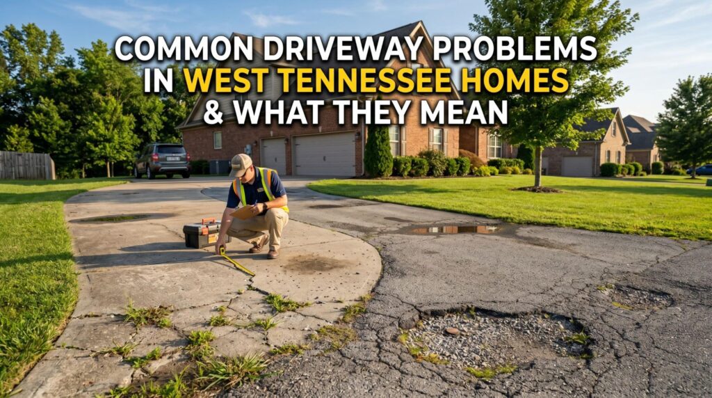 common driveway problems

