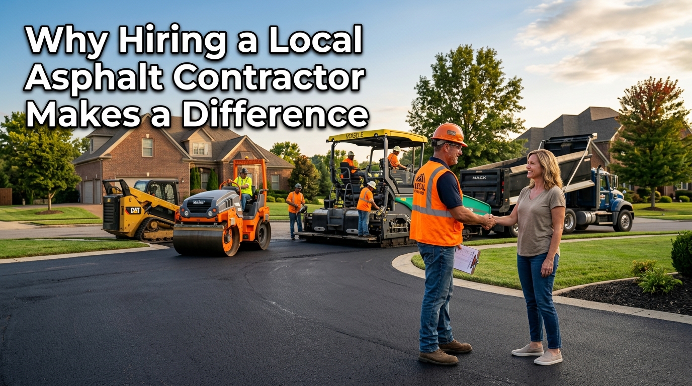 Why Hiring a Local Asphalt Contractor Makes a Difference