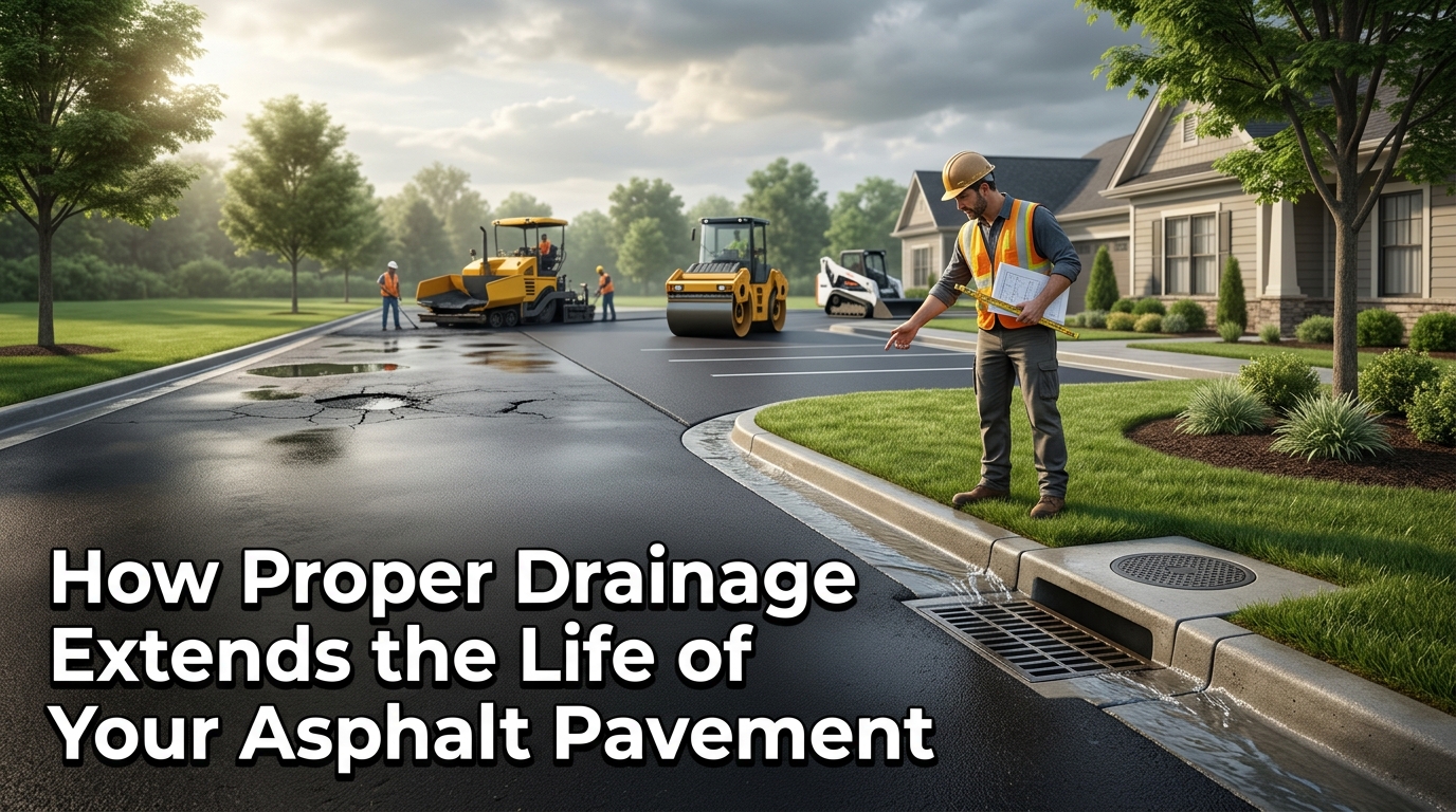 How Proper Drainage Extends the Life of Your Asphalt Pavement How Proper Drainage Extends the Life of Your Asphalt Pavement